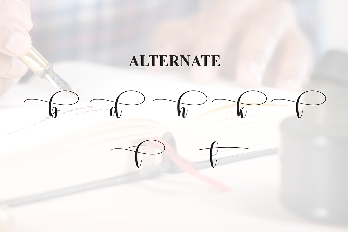 Signature Handmade | Script Font, a Handwritten Font by Scratchones (Photo 8 of 9)