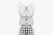 3D Jigsaw Puzzle Cat1, a Furniture 3D Model by akerStudio (Thumbnail 17 of 23)