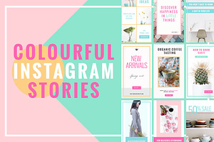 COLORFUL Instagram Stories