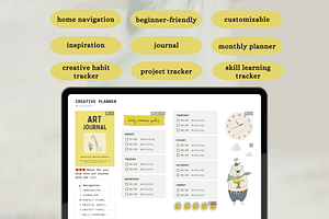 Notion Planner For Creatives