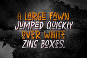 Factory Adventures Grunge Brush, a Blackletter Font by dansdesign (Thumbnail 4 of 12)