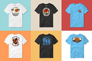 Flat Lay Pro T-Shirt Mockups, an Apparel Mockup by TheVectorLab (Thumbnail 3 of 4)
