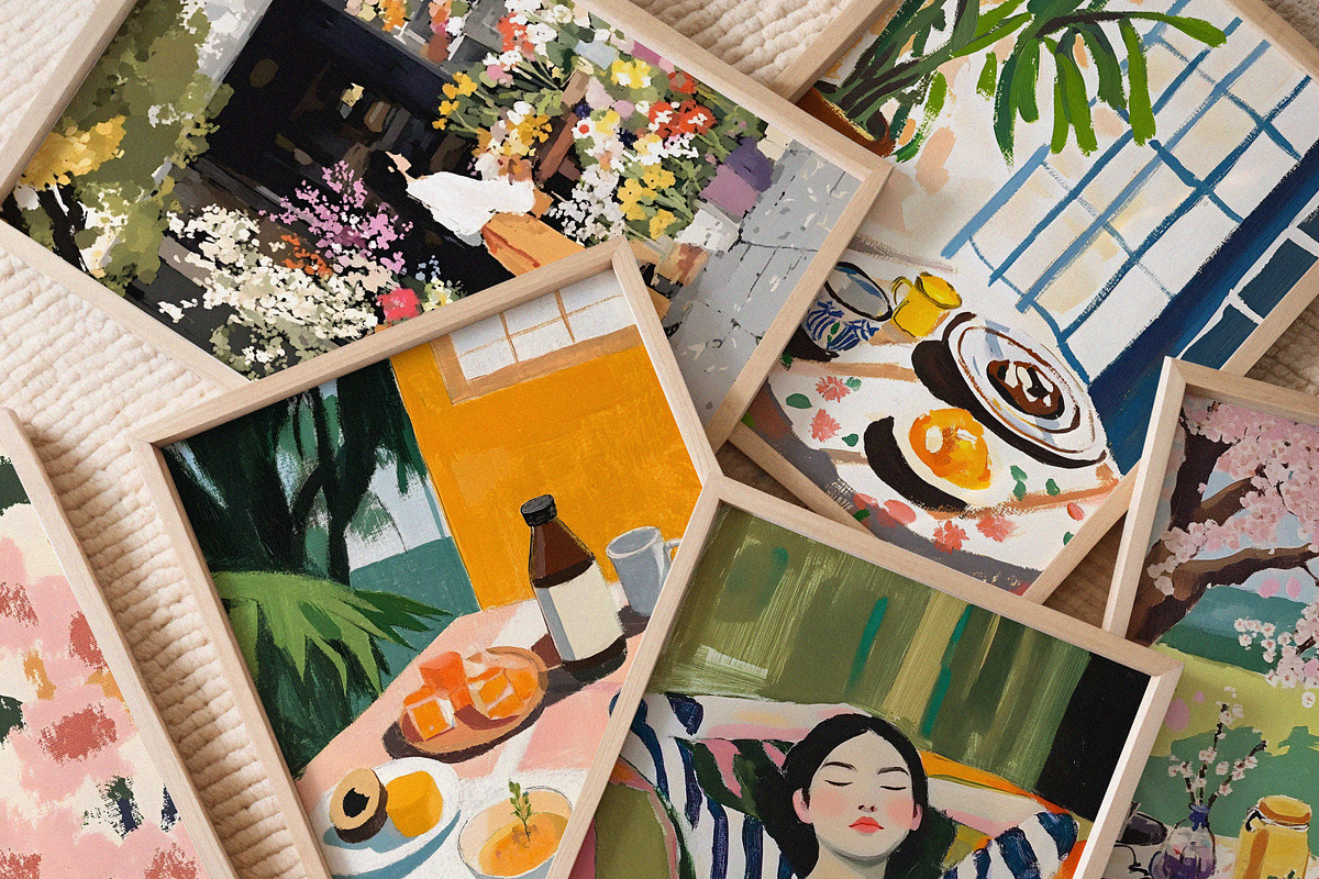 Asian Slow Living aesthetic, a Background Graphic by lokko studio (Photo 2 of 10)