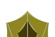 Hiking and Camping Tents Vector Set, an Illustration by Alex Krugli (Thumbnail 9 of 13)