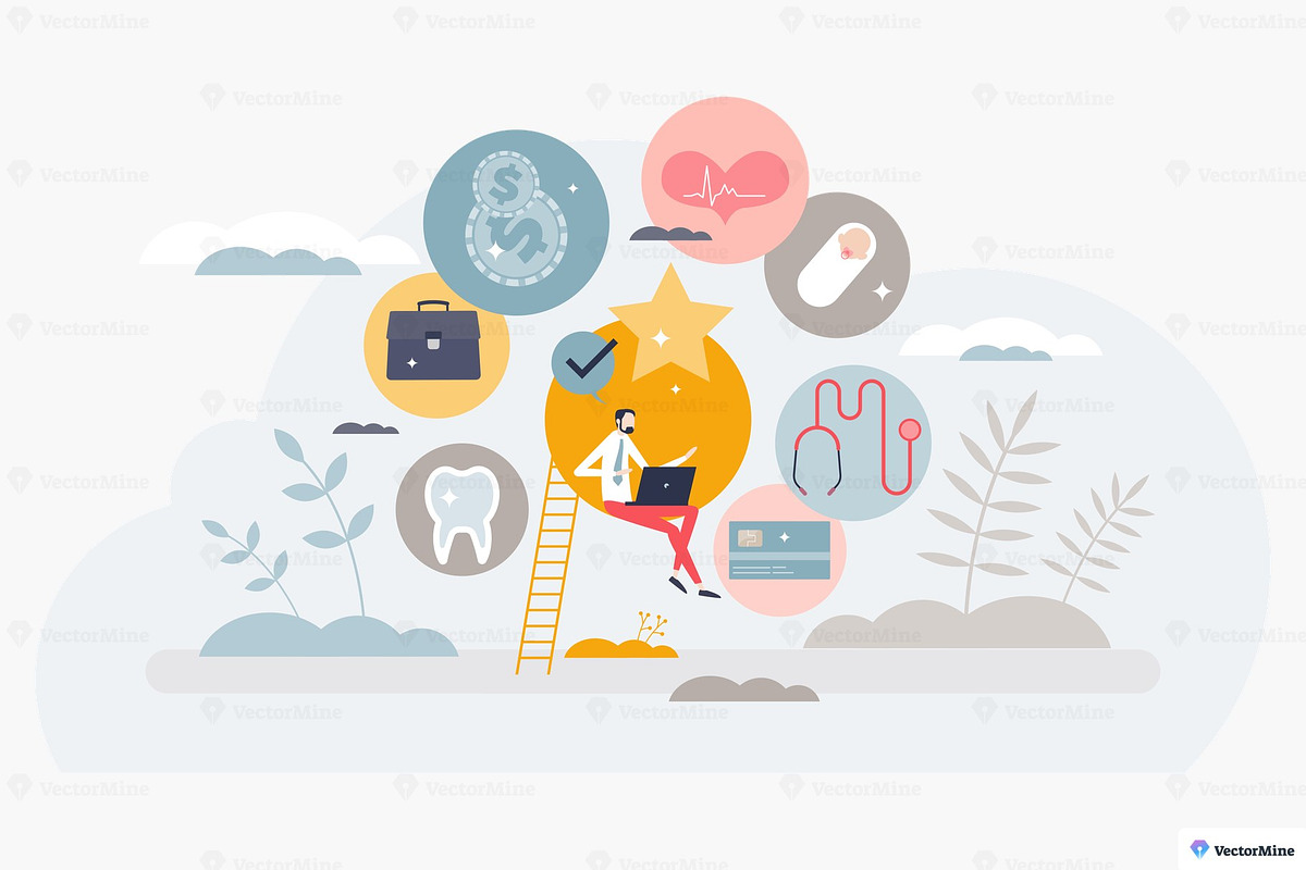 Office Life Vector Illustration Set, a Work Illustration by VectorMine (Photo 12 of 16)
