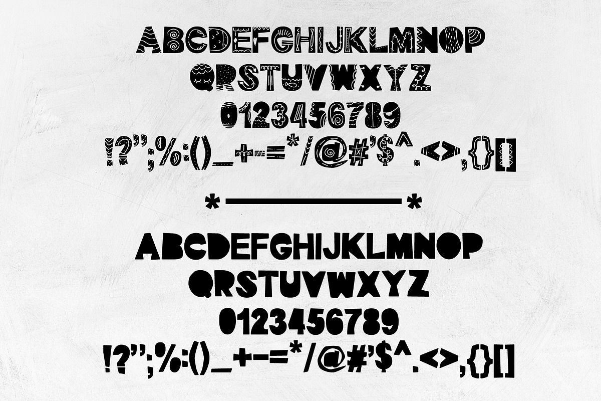 Font Jonny (latin & cyrillic) preview 2