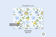 Lemon Tea Time Seamless Pattern, a Food Illustration by TitaLivingArt (Thumbnail 9 of 10)