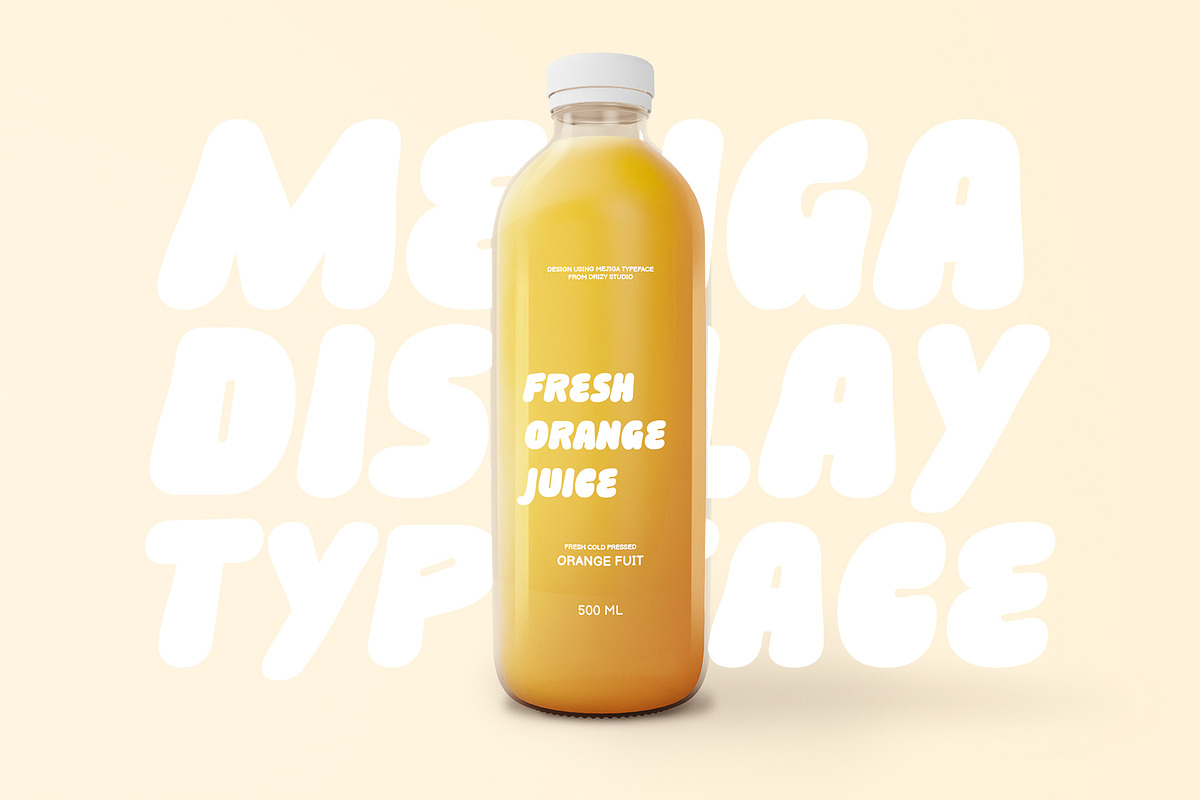 Mejiga - Fluffy Bold Font, a Sans Serif Font by Drizy (Photo 9 of 10)