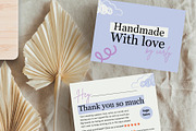 Small Business Thank You Card, a Templates & Theme by Elegant_Studio44 (Thumbnail 1 of 4)