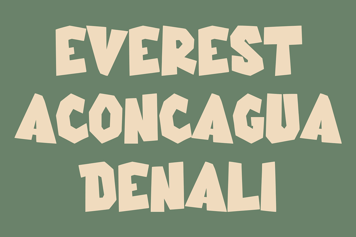 Dociel Playful Display Font, a Sans Serif Font by Maulana Creative (Photo 4 of 7)