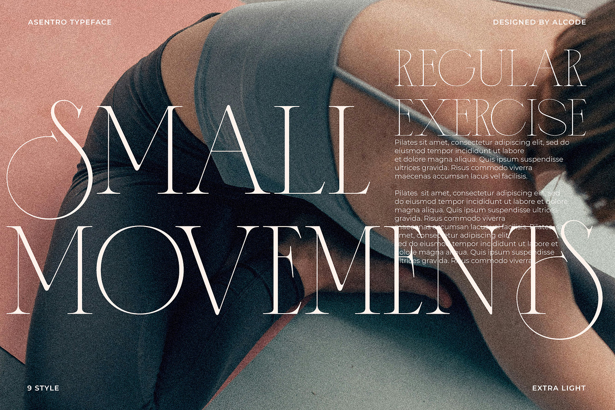 ASENTRO, a Serif Font by Alcode (Photo 13 of 15)