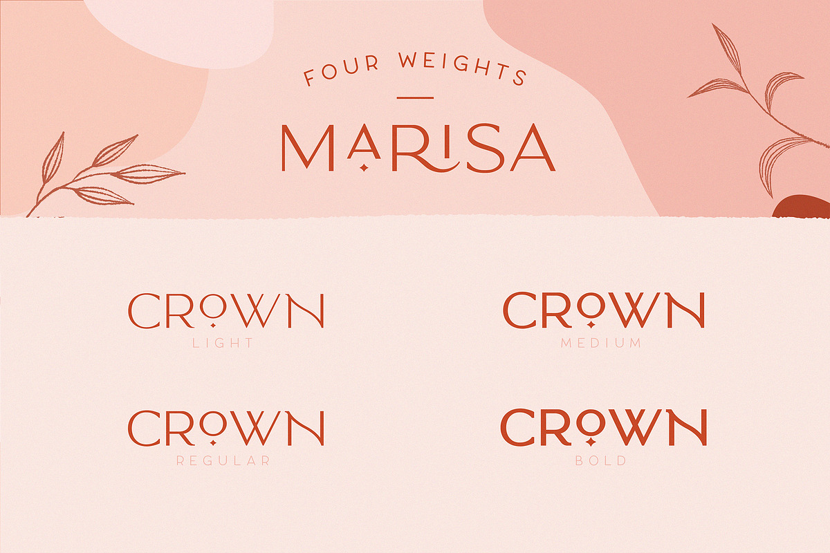 Classy Marisa - Elegant Typeface preview 5