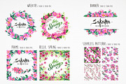 Sakura. Riot of Cherry blossom., a Decorative Illustration by AlexGreenArt (Thumbnail 6 of 7)