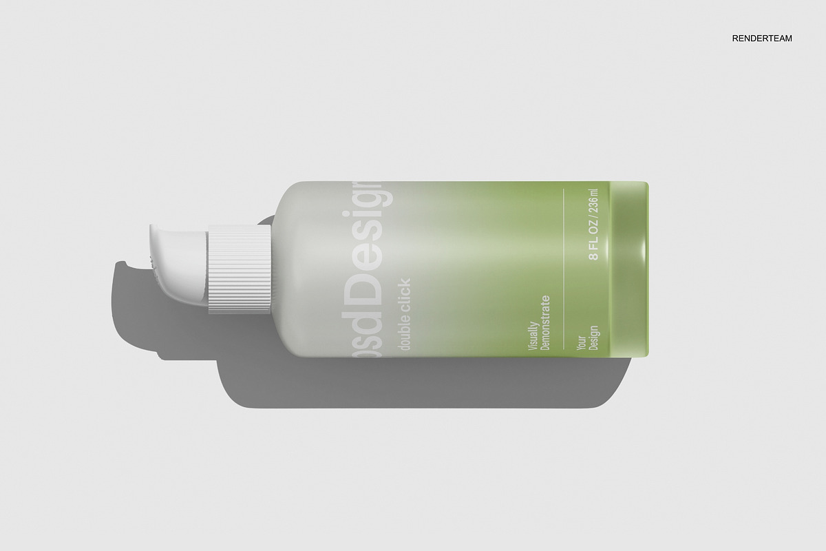 Cosmetic Bottle Mockup Set, a Packaging Mockup by Renderteam (Photo 7 of 14)