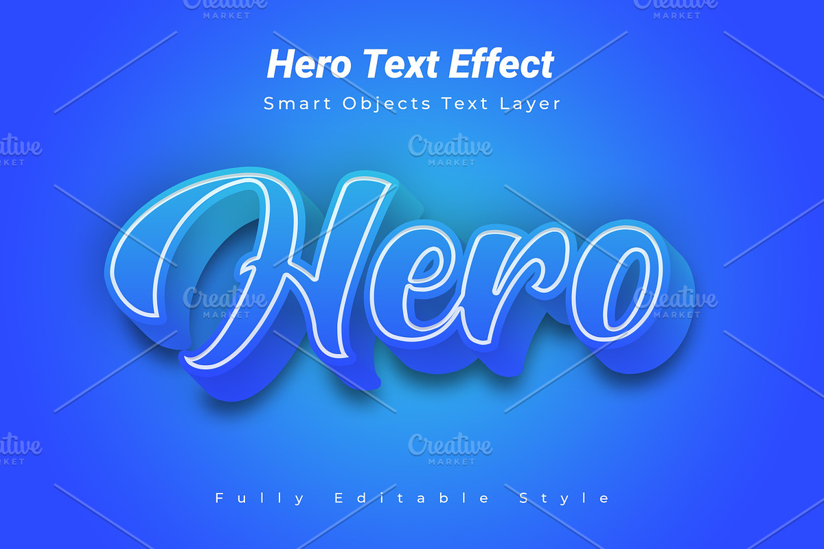 Photoshop Text Effect Bundle 10 in 1, a Layer Style Add-On by zahidhossainalif (Photo 5 of 11)