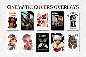 50 Cinematic Cover Overlay Clip Mask