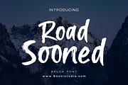 Road Sooned Brush Font, a Handwritten Font by Basnistudio (Thumbnail 1 of 7)