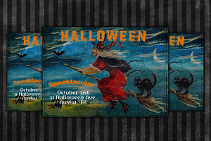 Vintage Halloween Card 2