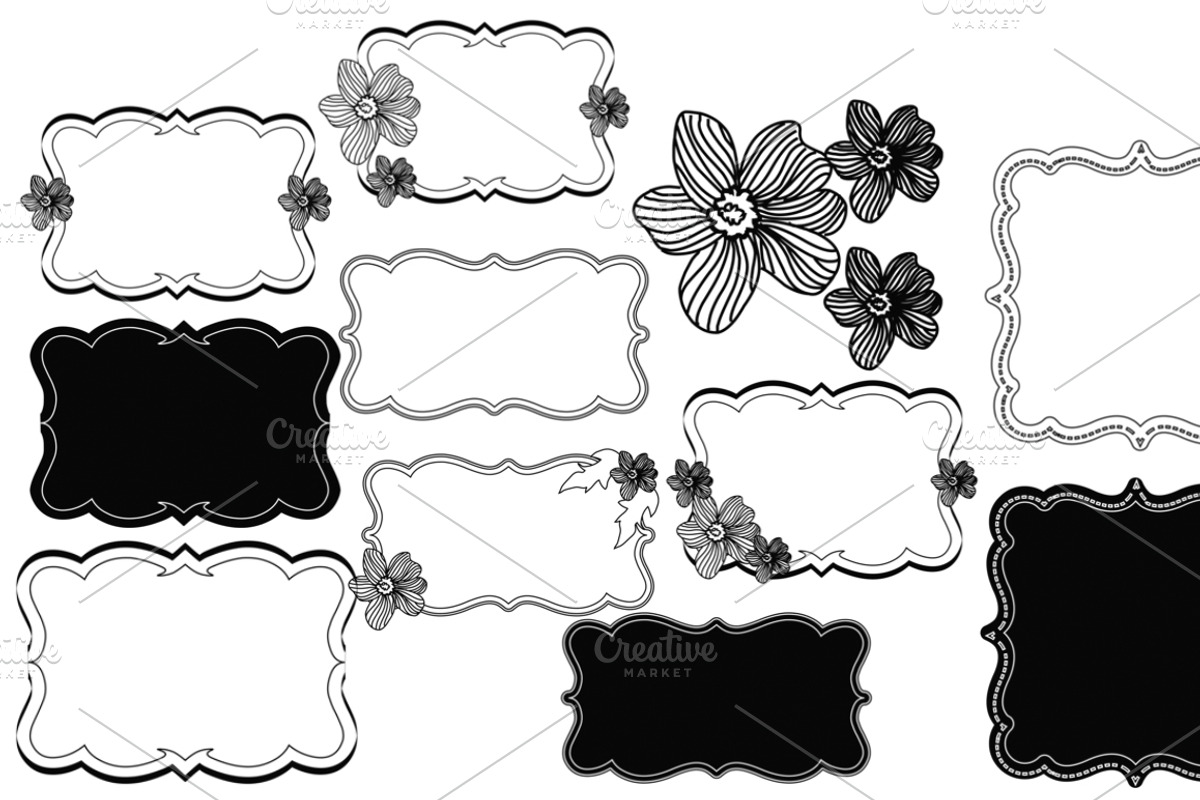 Border Clipart / borders and Frames