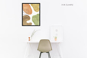 Watercolor Abstract Modern Shapes, an Object Graphic by OrangePeafowlArt (Thumbnail 6 of 13)