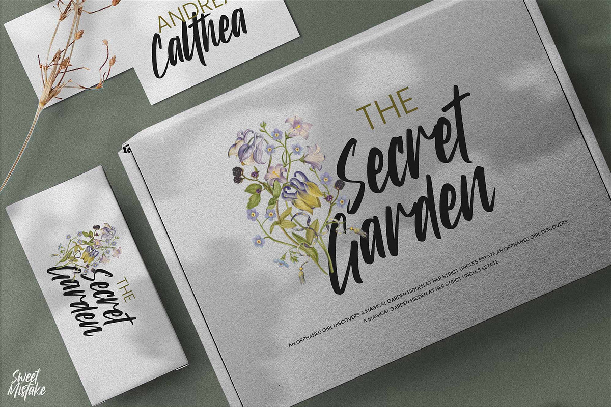 Sweet Mistake – Fast Brush Font, a Handwritten Font by Gassstype (Photo 4 of 8)