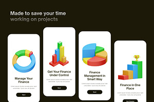 Chart & Diagram 3D Icon