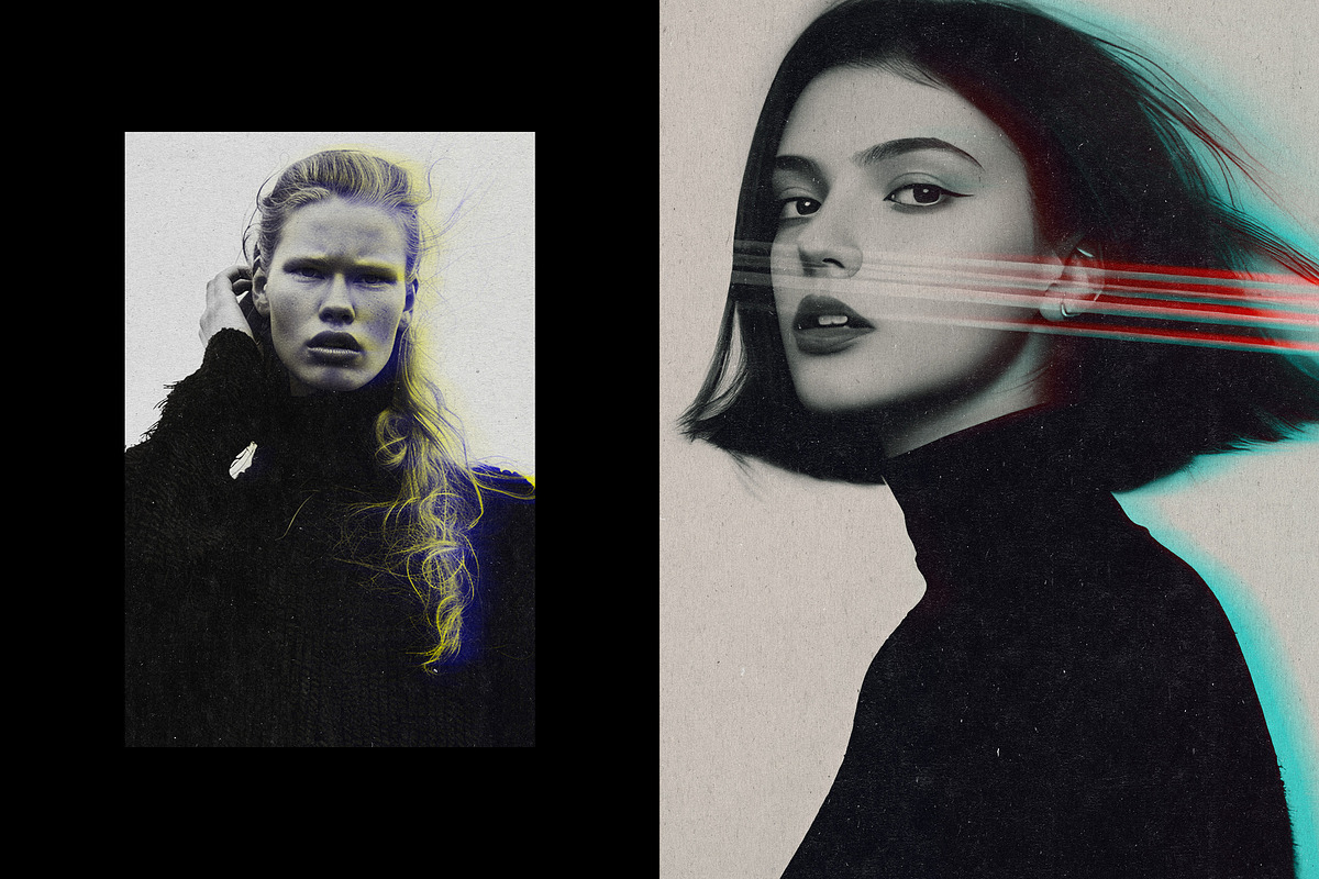 Smudged Anaglyph Design Effect, a Layer Style Add-On by Design Squad (Photo 3 of 6)