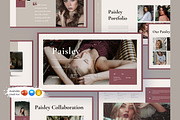 Paisley Presentation Template, a Presentation Template by Analogous Temp (Thumbnail 1 of 5)