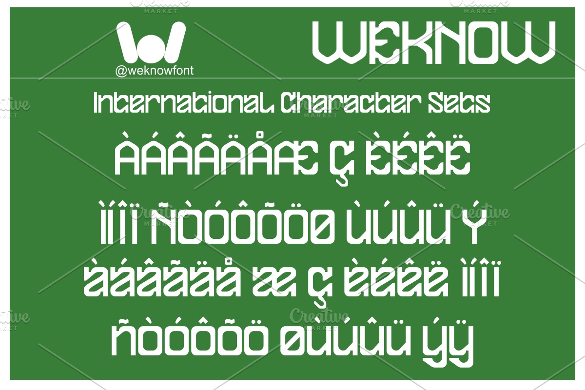 FRACTAL CONSCIOUSNESS font, a Slab Serif Font by weknow (Photo 8 of 8)