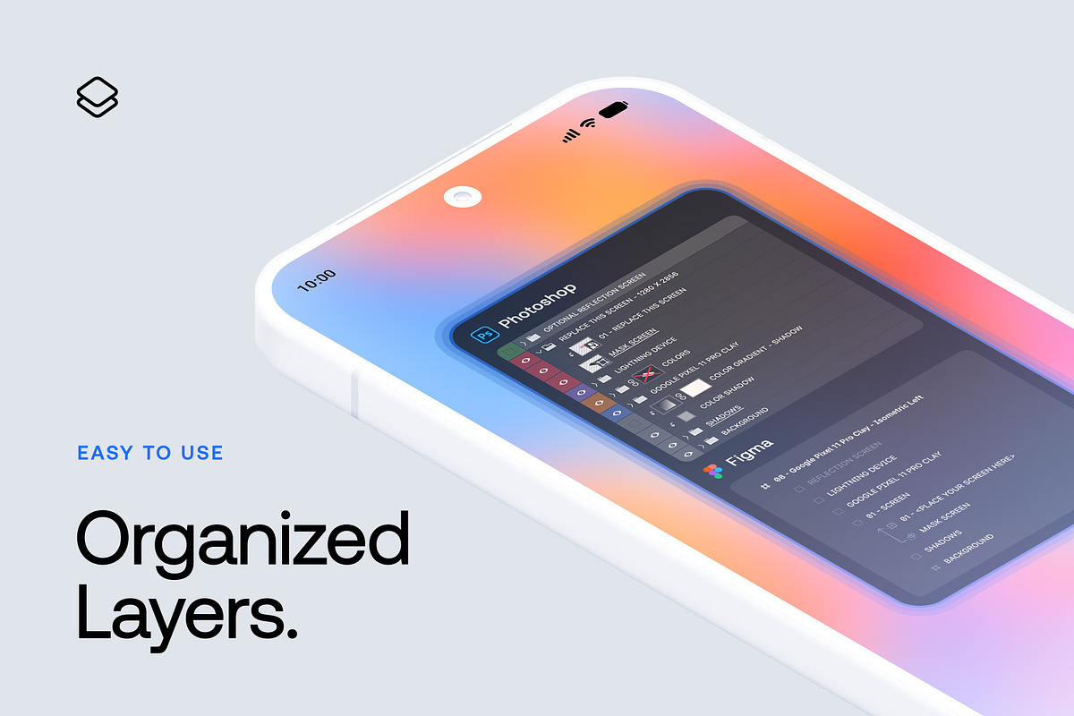 Google Pixel 11 Pro Clay Mockups, an Android Mockup by Asylab (Photo 6 of 62)