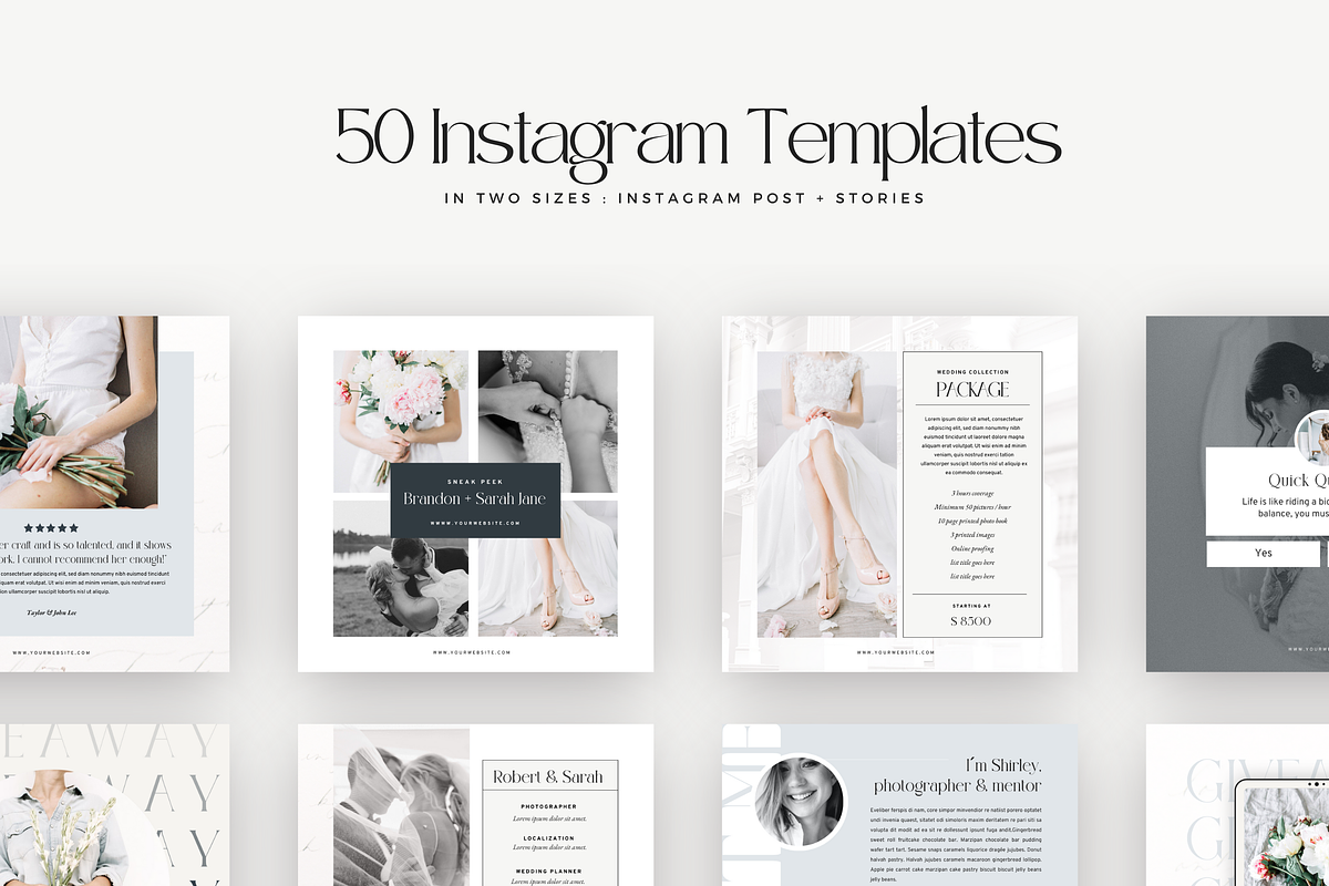 Canva Photography Instagram Shirley, a Social Media Template by Lovely Confetti (Photo 2 of 7)
