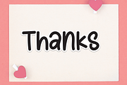 Lovely Notes | Script Font, a Handwritten Font by Scratchones (Thumbnail 9 of 9)