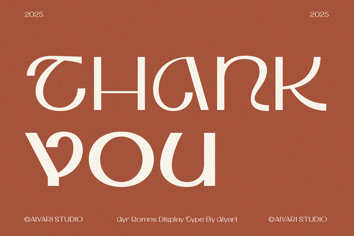 Romns Font Family, a Sans Serif Font by Aiyari (Photo 13 of 13)