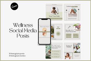 Wellness Social Media Template