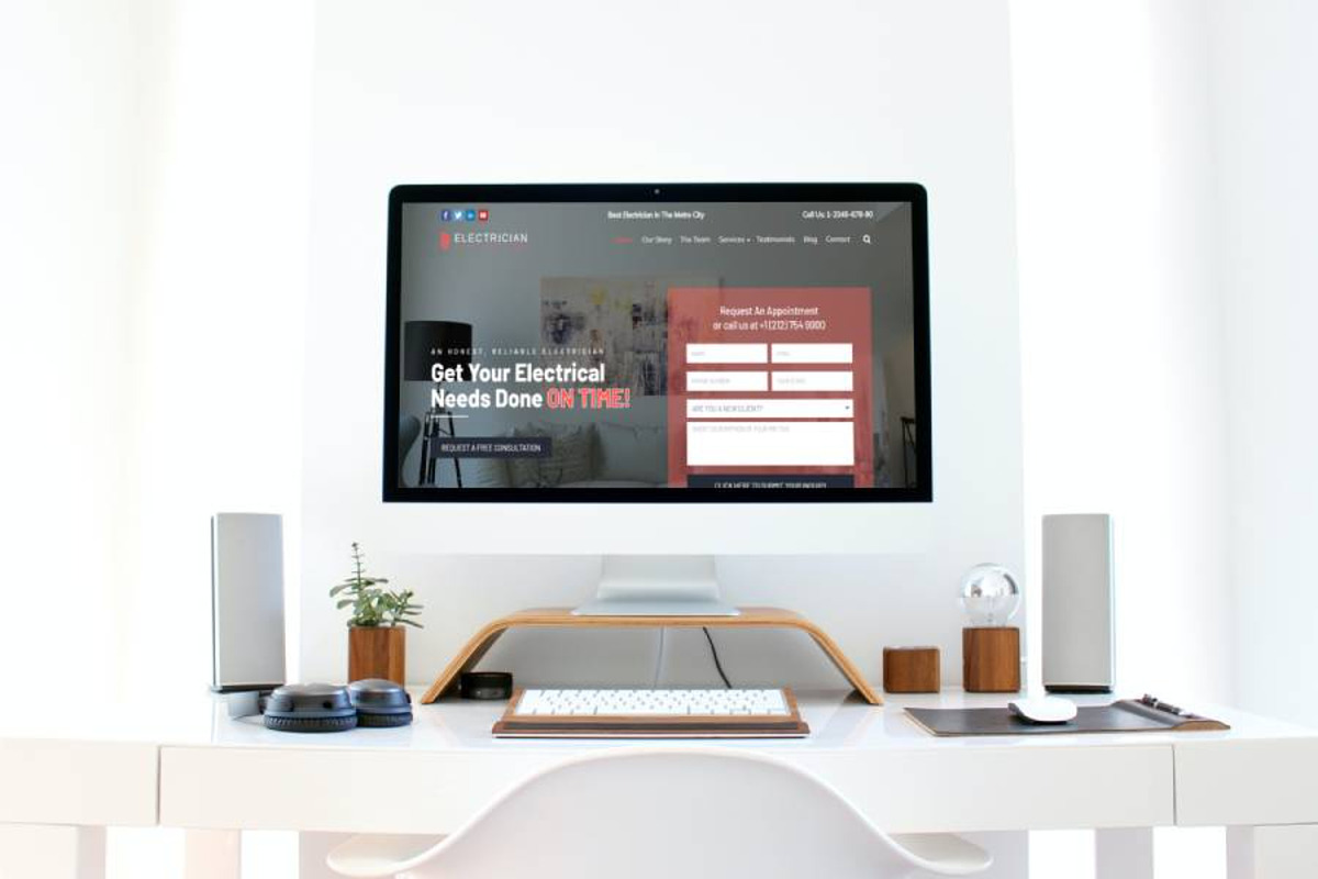 Electrician WordPress Theme preview 3
