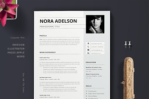 Resume Template Nora