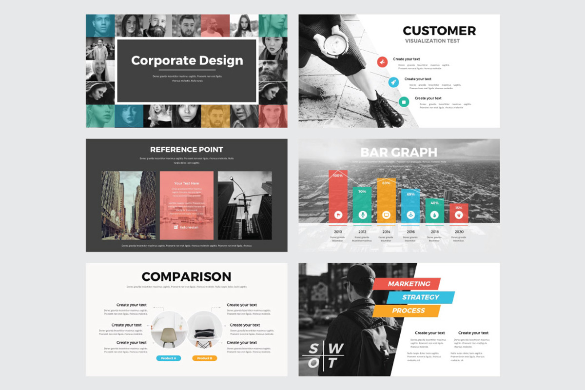 CORPORATE - Keynote Template, a Presentation Template by Shafura