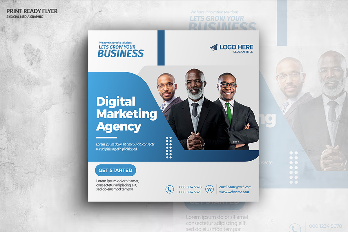 Corporate Business Flyer Template, a Flyer Template by mullathedesigner (Photo 1 of 2)