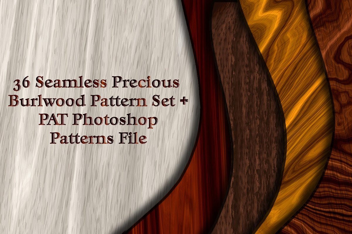 36 Precious Burlwood Patterns, a Palette Add-On by Kseniya-Omega (Photo 1 of 6)
