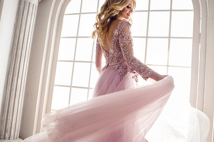 Woman spinning dress featuring beautiful, young, and girl, a Beauty & Fashion Photo by SaulichPhoto