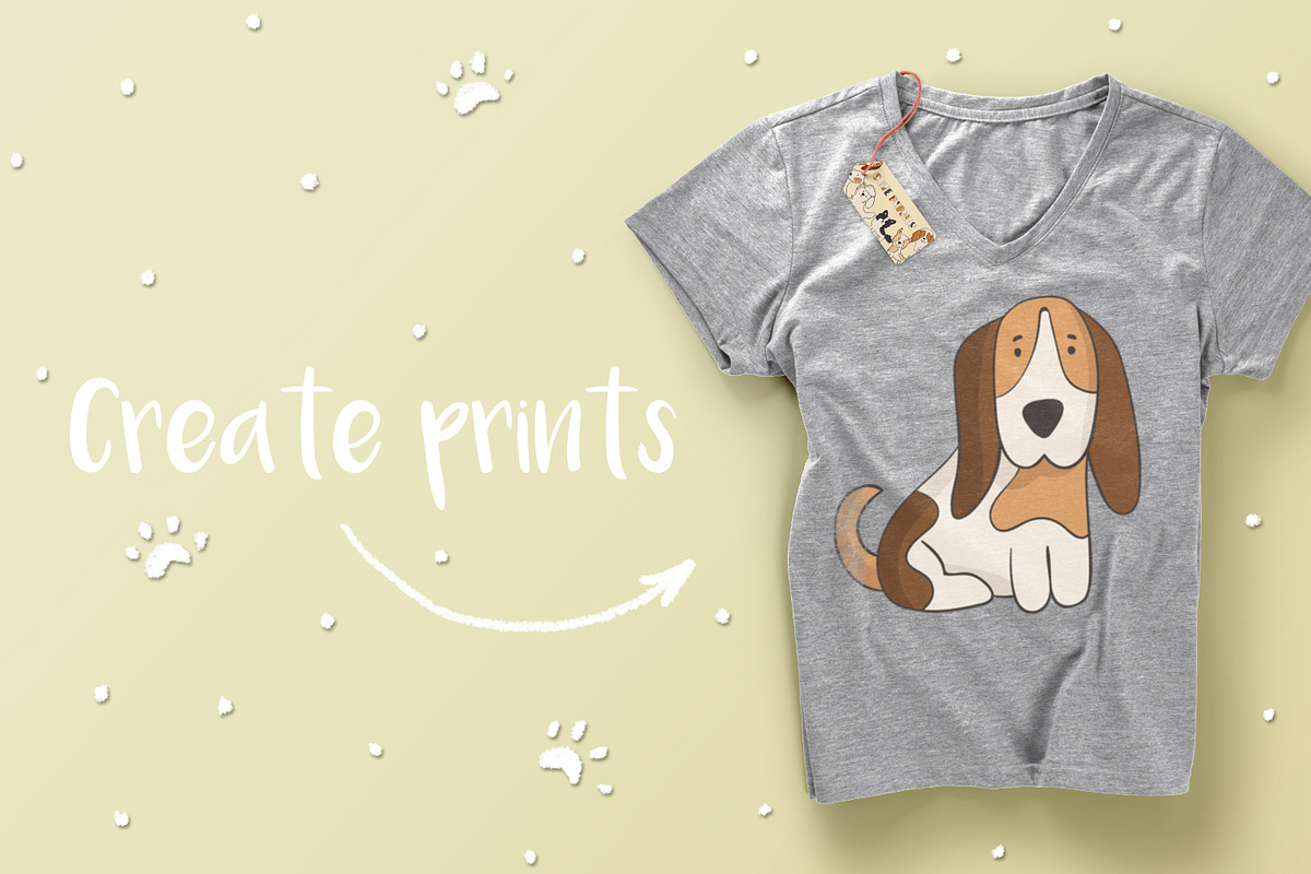 Cute Puppies, an Illustration by clipick (Photo 5 of 10)