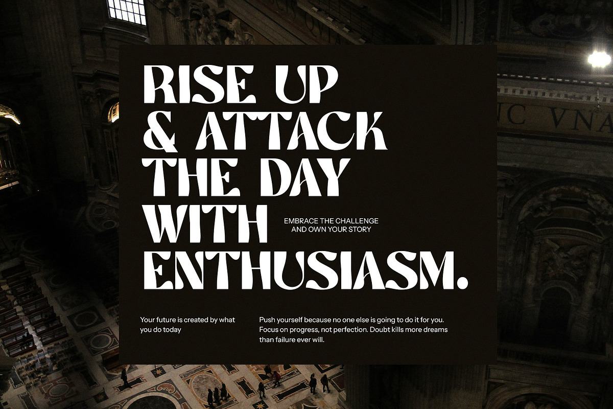 Mands Unique Serif Font, a Serif Font by Graphicxell (Photo 5 of 8)