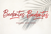 Bedontes, a Script Font by AMINMARIO (Thumbnail 11 of 13)