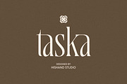 Taska Serif Display, a Serif Font by Hishand Studio (Thumbnail 1 of 10)