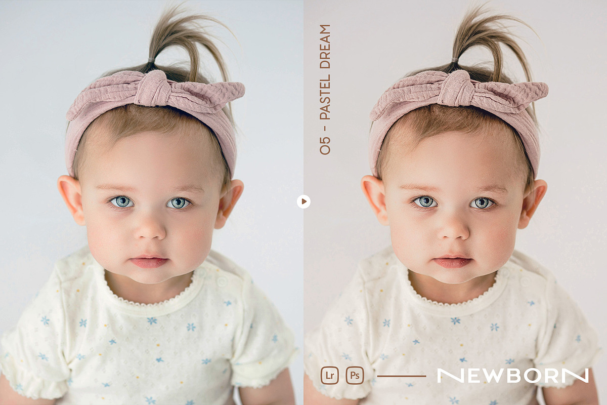 Newborn Lightroom Presets, a Preset Add-On by Presetrain Co. (Photo 2 of 7)