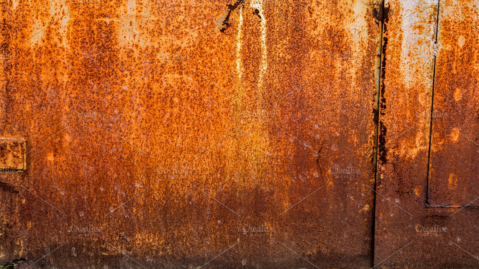 Rusted Iron Garage Doors and Gritty, a Background Photo by Apolonia