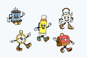 Camping Club Cartoon Characters, an Illustration by The Isian (Thumbnail 4 of 18)