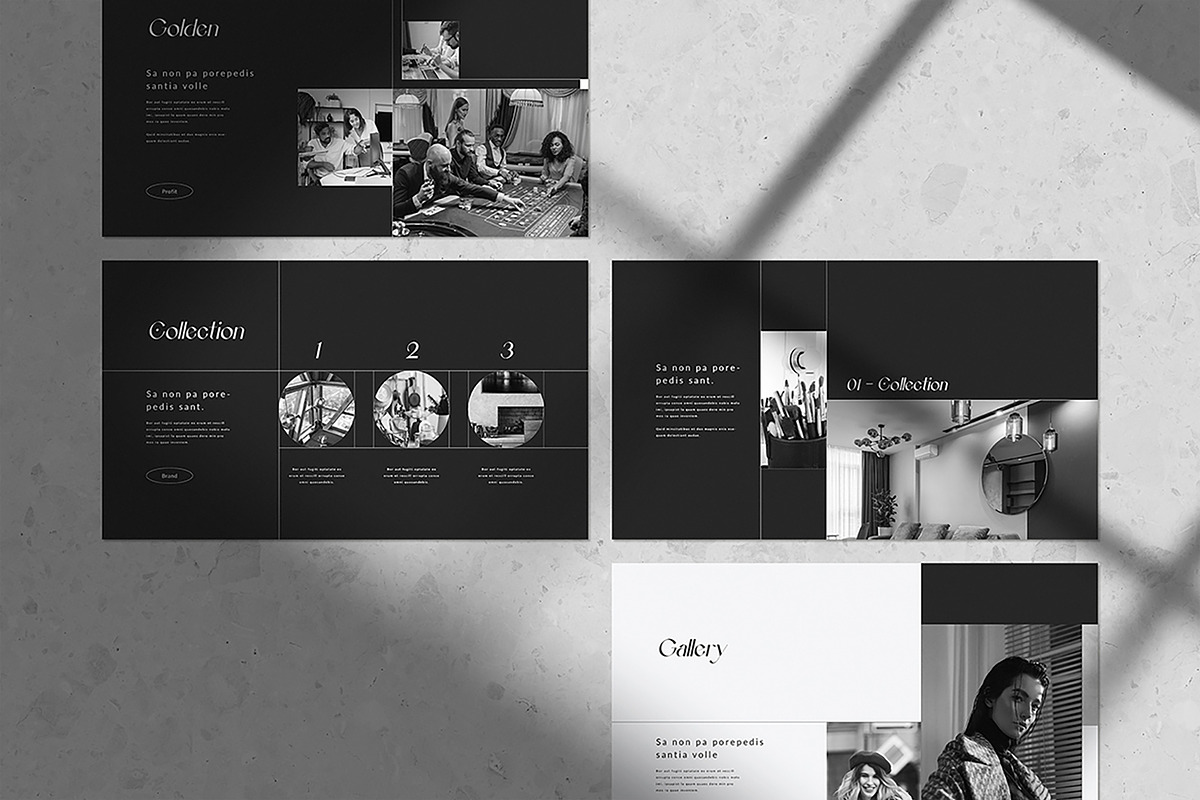 Portfolio Template, a Presentation Template by White Graphic (Photo 5 of 7)