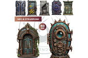 World Architecture Doors and windows, a Decorative Illustration by ThatsDesignArt (Thumbnail 10 of 10)