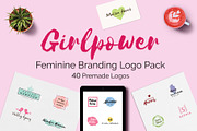 1200 Premade Logos Mega Bundle, a Branding & Logo Template by XpertgraphicD (Thumbnail 43 of 60)